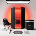 RECOVER PERFORMANCE Powered by PowerPro™ Heat Sauna® 185°F At-Home Sauna Bundle